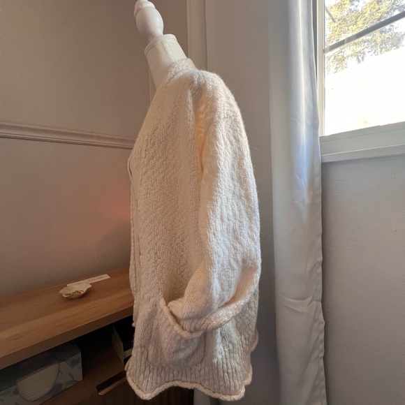 J. Crew Cream Women's Cardigan - Picture 2 of 5